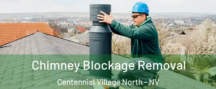 Chimney Blockage Removal Centennial Village North - NV