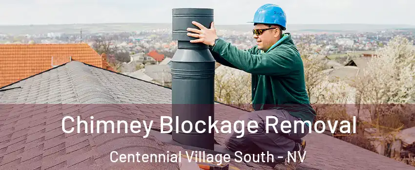 Chimney Blockage Removal Centennial Village South - NV