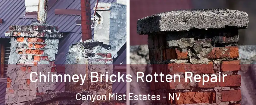 Chimney Bricks Rotten Repair Canyon Mist Estates - NV