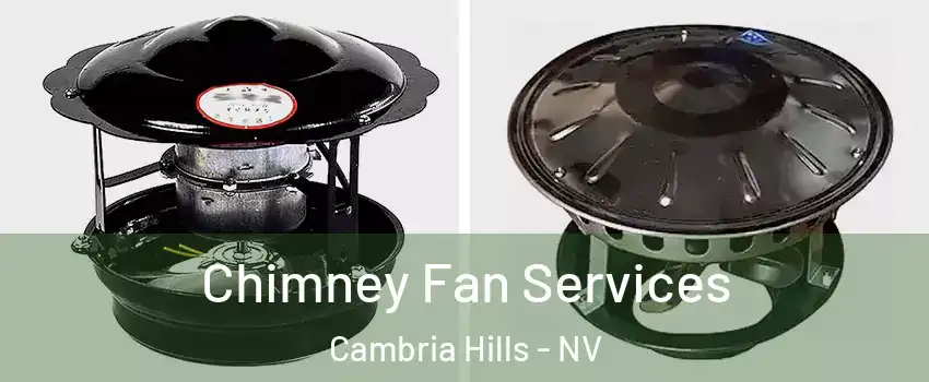 Chimney Fan Services Cambria Hills - NV