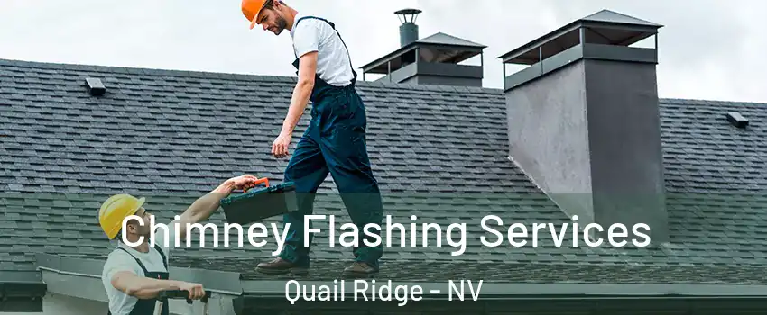 Chimney Flashing Services Quail Ridge - NV