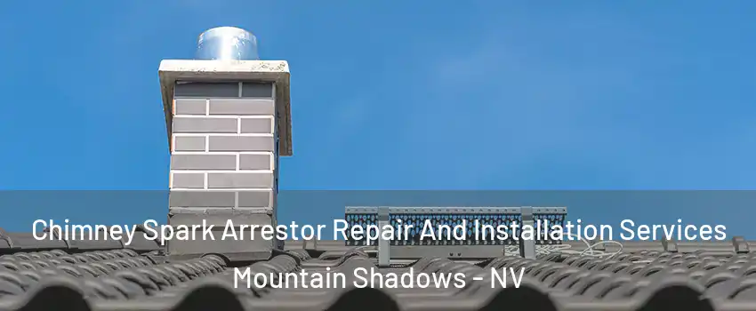 Chimney Spark Arrestor Repair And Installation Services Mountain Shadows - NV