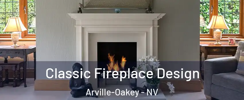 Classic Fireplace Design Arville-Oakey - NV