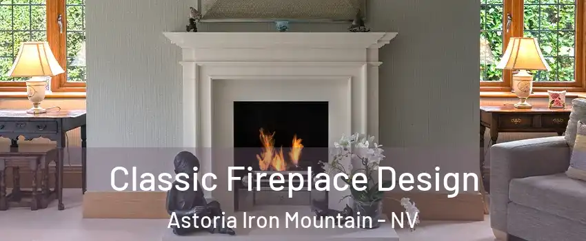 Classic Fireplace Design Astoria Iron Mountain - NV