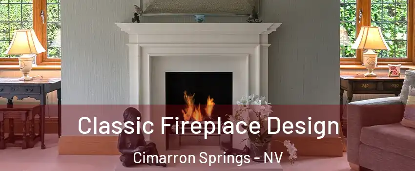 Classic Fireplace Design Cimarron Springs - NV