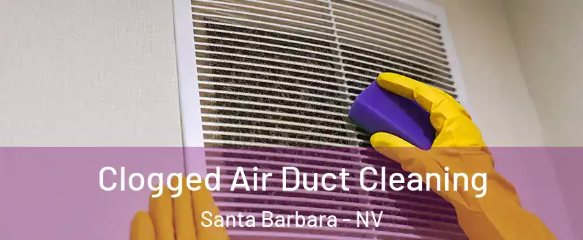 Clogged Air Duct Cleaning Santa Barbara - NV