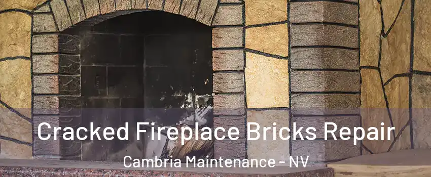 Cracked Fireplace Bricks Repair Cambria Maintenance - NV