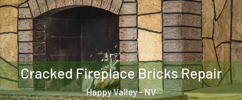 Cracked Fireplace Bricks Repair Happy Valley - NV