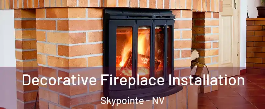 Decorative Fireplace Installation Skypointe - NV