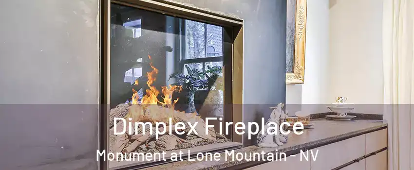 Dimplex Fireplace Monument at Lone Mountain - NV