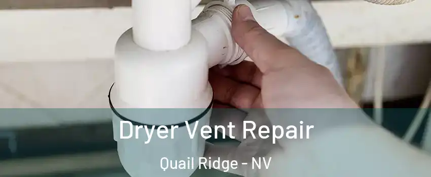 Dryer Vent Repair Quail Ridge - NV