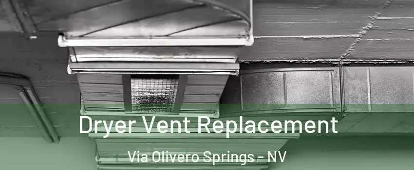 Dryer Vent Replacement Via Olivero Springs - NV