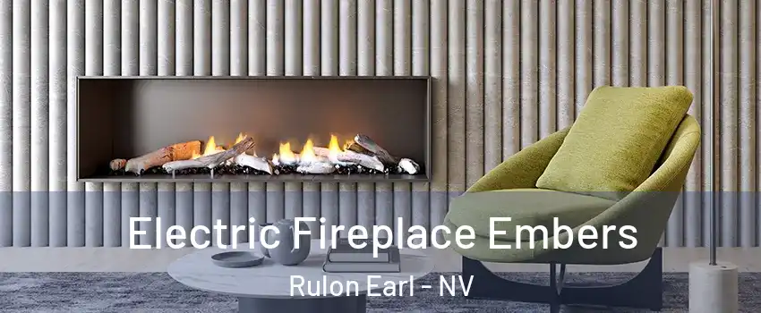 Electric Fireplace Embers Rulon Earl - NV