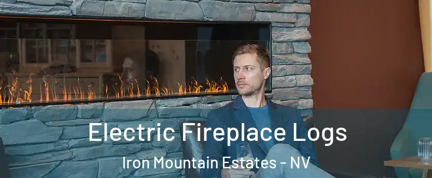 Electric Fireplace Logs Iron Mountain Estates - NV