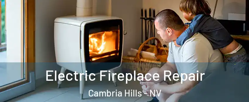 Electric Fireplace Repair Cambria Hills - NV