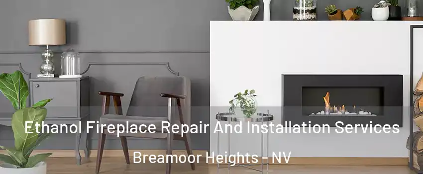 Ethanol Fireplace Repair And Installation Services Breamoor Heights - NV