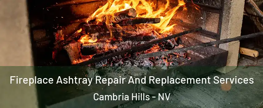 Fireplace Ashtray Repair And Replacement Services Cambria Hills - NV