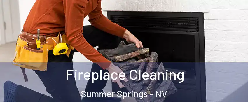 Fireplace Cleaning Summer Springs - NV