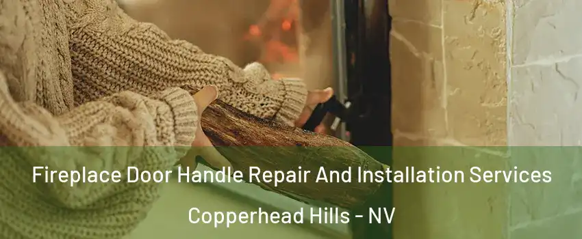 Fireplace Door Handle Repair And Installation Services Copperhead Hills - NV