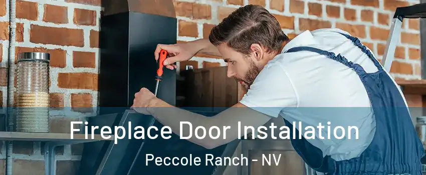 Fireplace Door Installation Peccole Ranch - NV