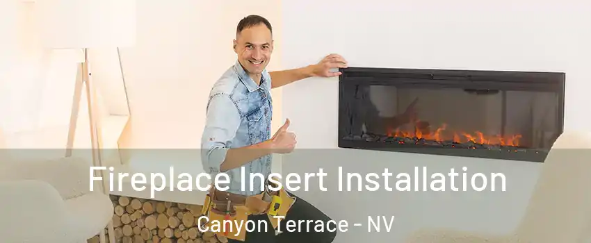 Fireplace Insert Installation Canyon Terrace - NV