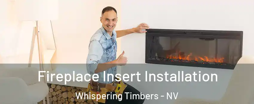 Fireplace Insert Installation Whispering Timbers - NV