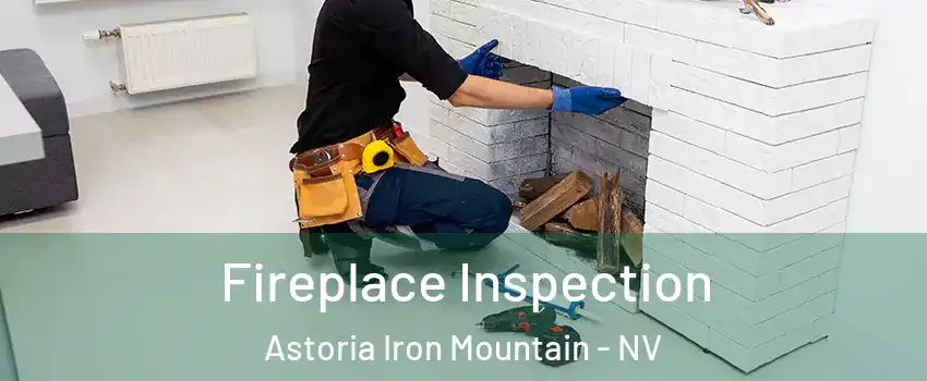 Fireplace Inspection Astoria Iron Mountain - NV