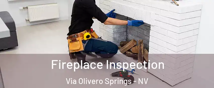 Fireplace Inspection Via Olivero Springs - NV