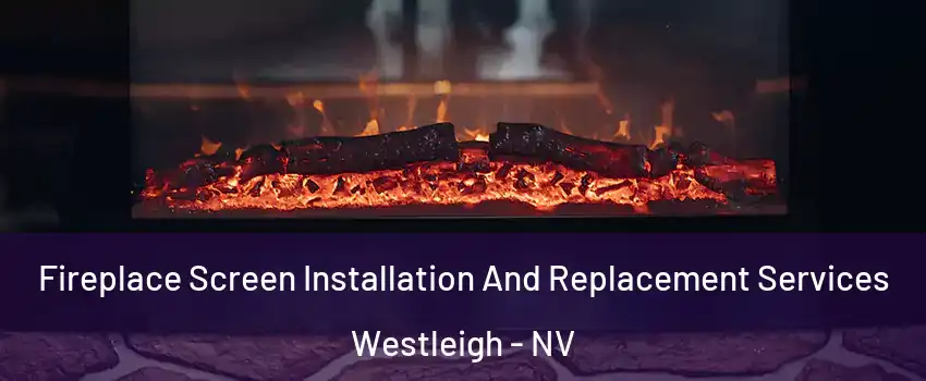 Fireplace Screen Installation And Replacement Services Westleigh - NV