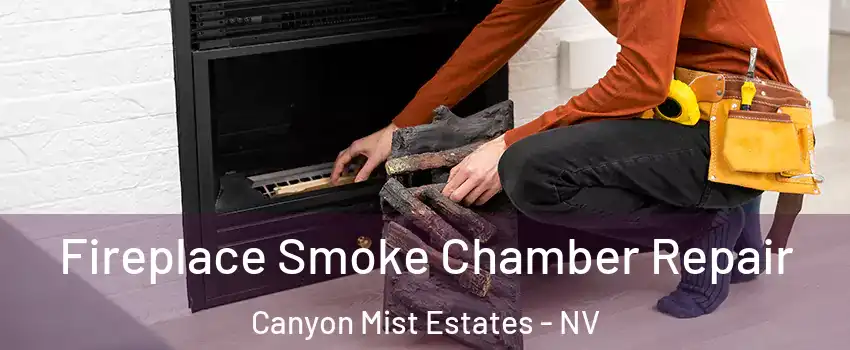 Fireplace Smoke Chamber Repair Canyon Mist Estates - NV