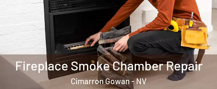 Fireplace Smoke Chamber Repair Cimarron Gowan - NV