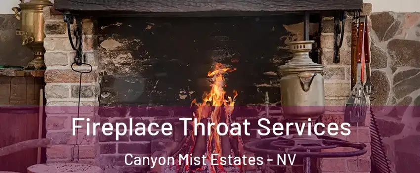 Fireplace Throat Services Canyon Mist Estates - NV