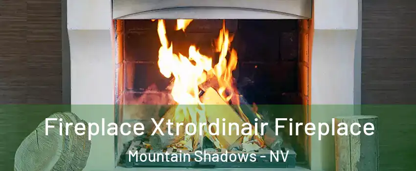 Fireplace Xtrordinair Fireplace Mountain Shadows - NV