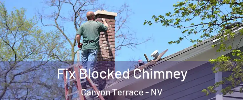 Fix Blocked Chimney Canyon Terrace - NV