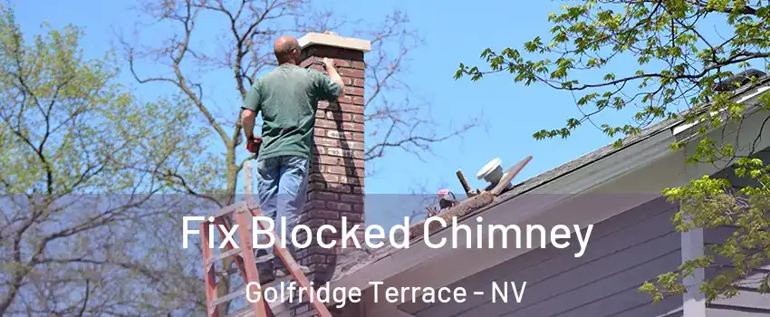 Fix Blocked Chimney Golfridge Terrace - NV