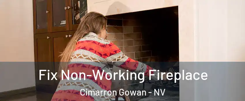 Fix Non-Working Fireplace Cimarron Gowan - NV