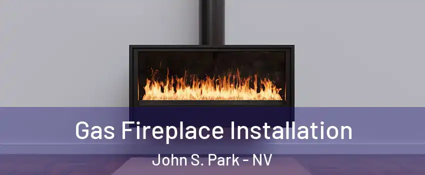 Gas Fireplace Installation John S. Park - NV