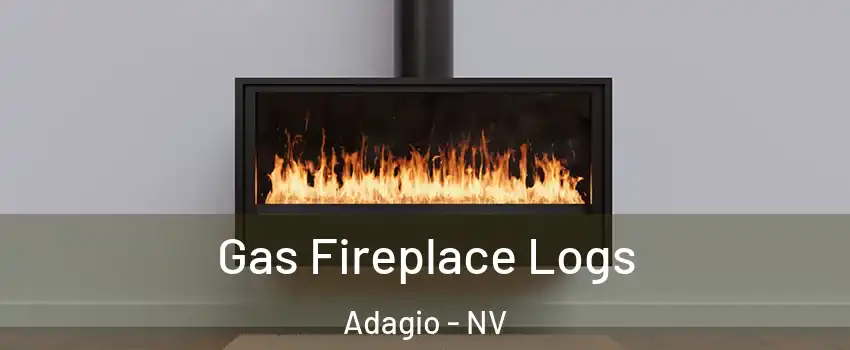 Gas Fireplace Logs Adagio - NV