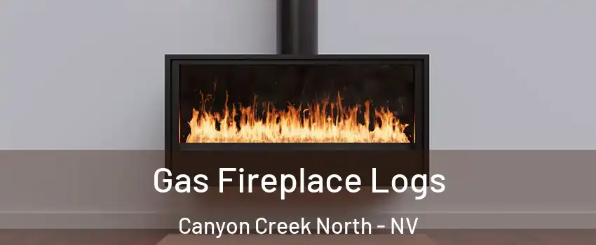 Gas Fireplace Logs Canyon Creek North - NV