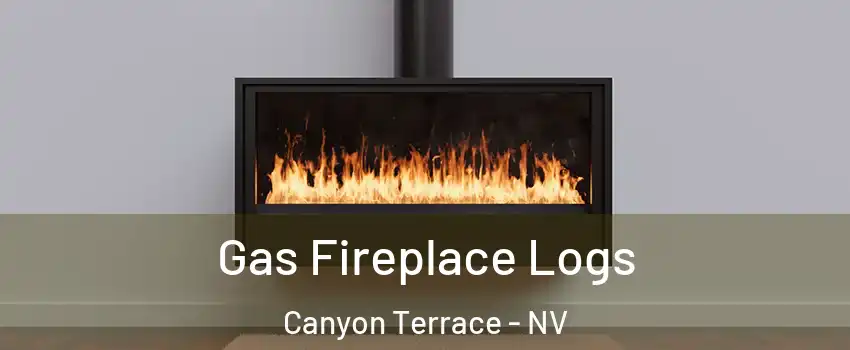 Gas Fireplace Logs Canyon Terrace - NV