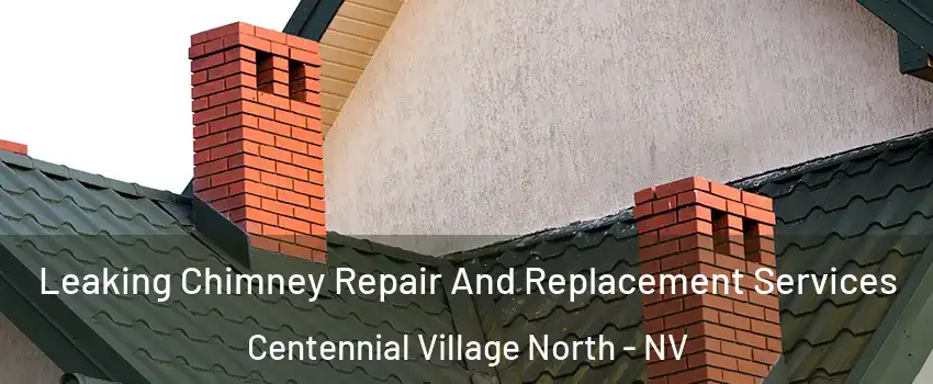 Leaking Chimney Repair And Replacement Services Centennial Village North - NV