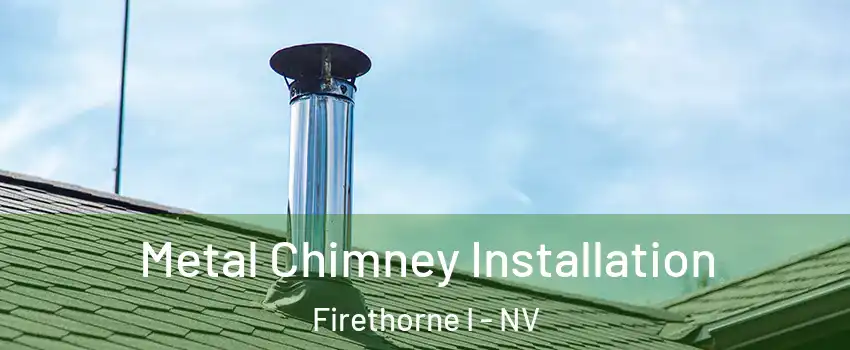 Metal Chimney Installation Firethorne I - NV