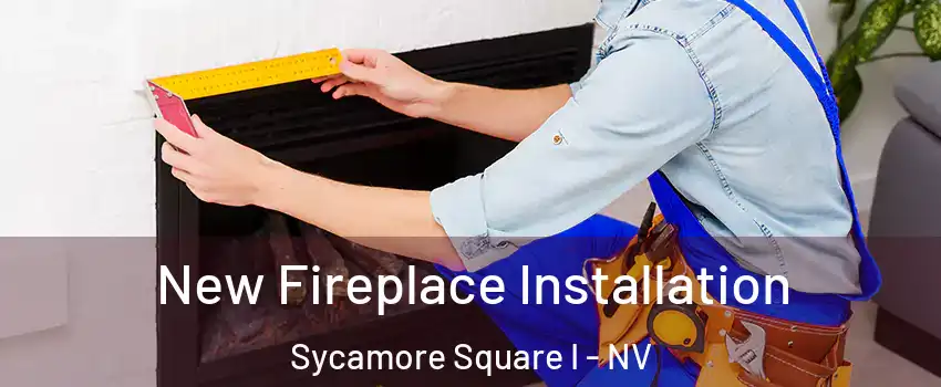 New Fireplace Installation Sycamore Square I - NV