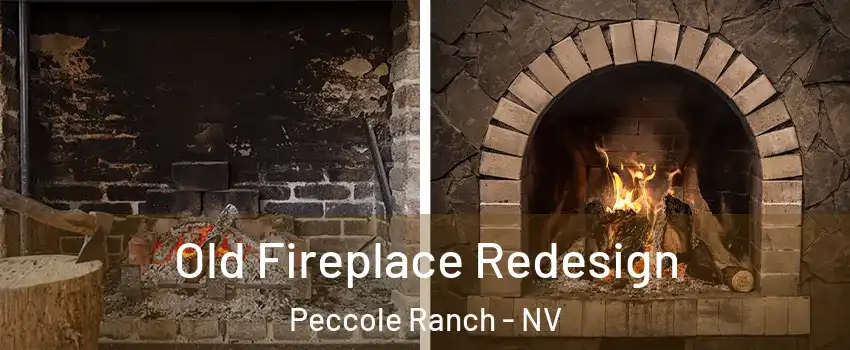 Old Fireplace Redesign Peccole Ranch - NV