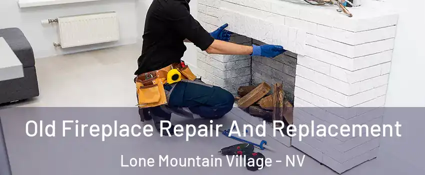 Old Fireplace Repair And Replacement Lone Mountain Village - NV