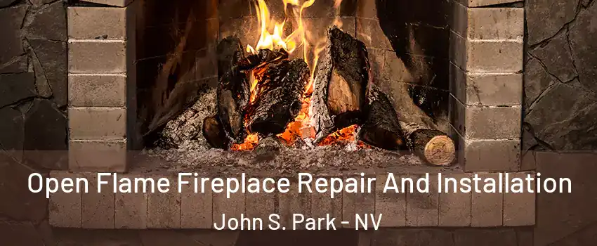 Open Flame Fireplace Repair And Installation John S. Park - NV