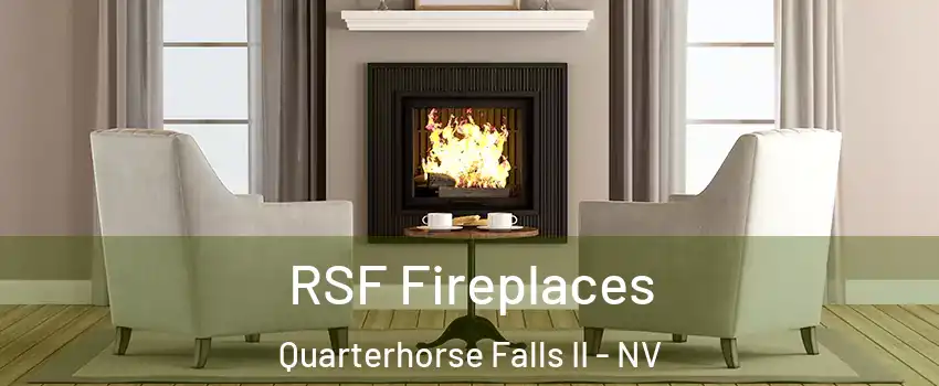 RSF Fireplaces Quarterhorse Falls II - NV