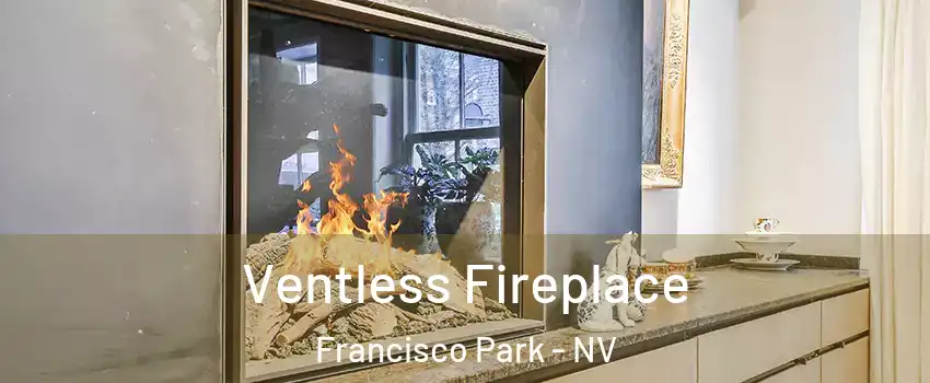 Ventless Fireplace Francisco Park - NV