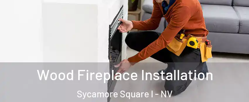 Wood Fireplace Installation Sycamore Square I - NV